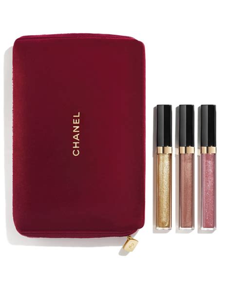 chanel lip gloss gift set|chanel lip gloss price.